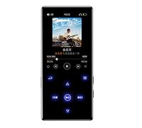 Akfldms MP3 Player Portable Music Player with Bluetooth HiFi Sound Shuffle Single Loop FM Radio Built-in HD Speaker Voice Rec