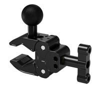 Akfldms Multifunctional Strong Clamp 1 Inch Ball Head Universal Adjustment Metal Crab Claw Desktop Camera Stand Photography