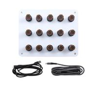 Akfldms Music Host Software, Custom CC Information Volume, USB-C Interface, 15 Knob Knobs, MIDI Controller