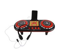 Akfldms Music Mixer for Kids DJ Mixer for Kids Toys DJ Turntable Multi-Function Percussion Musical Toy Connectable Via Phone