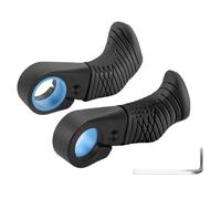 Akfldms New Multicolor Ergonomic Thumb Support Grips Bicycle Small Auxiliary Handlebar Rest Grip Sheep Horn Handle A