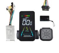 Akfldms NFC LCD Display E-Scooter E-Bike Color Animated Meter Speedometer 24V/36V/48V/60V UART+ 36V/48V 350W Controller SM6PIN