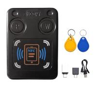 Akfldms NFC RFID Smart Chip Card Reader Copier +CUID/UID Keychain ID IC 13.56Mhz 125Khz 250Khz 375Khz RFID Token Clone Duplicator