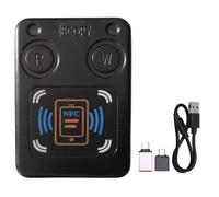 Akfldms NFC RFID Smart Chip Card Reader Duplicator ID IC 13.56Mhz 125Khz 250Khz 375Khz Contactless RFID Token Clone Copier