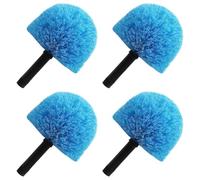 Akfldms On Spider Web Brush for Outdoor Brush Head for High-Altitude Cleaning Cobweb Duster Brush Head Only Spider Cobweb Duster Head for Outdoor & Indoor Cleaning Fits Standard 3/4 Inch Threaded Pole