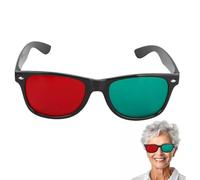 Akfldms Ophthalmic Vision Tester Metal Frame Red Green Dot Test Light Worth 4 Dot Glasses Torch Type Penlight Ophthalmology