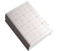 Akfldms -Paper Chinese Calligraphy Paper Chinese Calligraphy Paper with Grid Rice Paper Grid-7.5cm