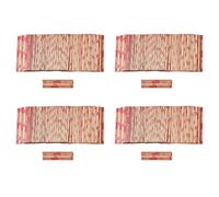 Akfldms Penny Coin Wrappers Penny Sleeves Flat Penny Rolls Wrappers 400PCS