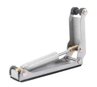 Akfldms Piano Lid Ultra-Thin Slow Fall Device,External Hydraulic Buffer, Anti-Pinch Hand Protection Built-in Accessory Sliver