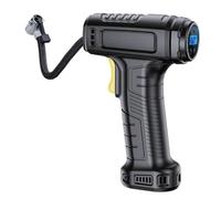 Akfldms Portable 120W Digital Display Automobile Air Pump Tire Inflator Emergency Repair Tool Multifunctional Compact
