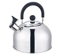 Akfldms Portable 3L Stainless Steel Whistleing Kettle-Teapot for Camping, Compact Design