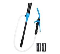 Akfldms Portable Liquid Transfer Pump with Nozzle for Quick Control & Stop with Filter Design & Extra Long Hose