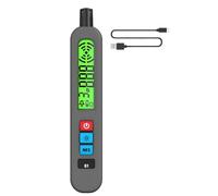 Akfldms Portable Rechargeable Carbon Dioxide and Combustible Gas Detector Temperature Gauge Natural Gas and Coal Gas Leak Alarm