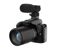 Akfldms Professional Digital Camera HD 4K Camera Digital WIFI Camera with 16X Zoom Night Vision Camera with Microphone