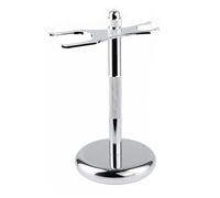 Akfldms Razors and Brush Stand Razors Holder is More Stable to Prolong The Life of Your Razors Compatible with Long Handle Safety Razors Silver