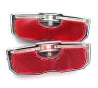 Akfldms Reflective Sheet for Safe Ride of Bicycle At Night - Bright Bicycle Rear Taillights, Easy Installation, Fits Any Bike