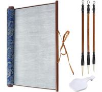 Akfldms Reusable Water Paper Cloth No Ink for Chinese Calligraphy Beginner Set Water Writing Magic Cloth A