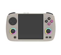 Akfldms RG CubeXX Retro Handheld Game Console 3.95 Inch IPS Screen 64 Bit Linux System with RGB Joystick -Support 32GB Grey