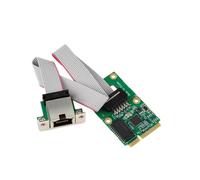 Akfldms RJ45 Network Adapter Mini PCIE Bus Network Card RTL8125BG Gigabit Ethernet 2.5G/100/1000Mbps Network Interface Card