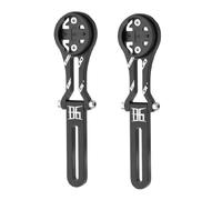 Akfldms Road Bike Bicycle Computer Stand Aluminum Alloy Adjustable Angle Handlebar Mount 2pcs Set for Integrated Display