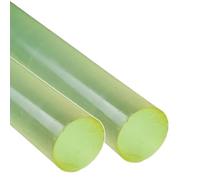 Akfldms Round Bar Solid Polyurethane 2Pcs PU Construction Machinery High Elastic Rubber Shock Absorbing Rod Sticks Diameter