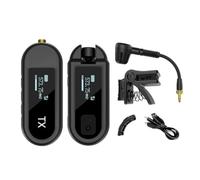Akfldms Saxophone Instrument Dedicated Wireless Microphone Outdoor Stage Small Microphone Instrument Wireless Clip Microphone