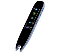 Akfldms Scan Translation Pen Real Time Language Translator Smart Offline Translation 112 Languages Text Scanning Blue