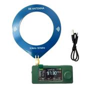 Akfldms SI4732 Mini Pocket Radio LSB USB AM FM 9.9kHz-181MHz 1.9 Inch Display SI4732 Radio Shortwave Radio Receiver