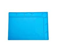 Akfldms Silicone Soldering Mat High-Temperature, Anti-Static ESD Rework Platform for Hot Air, Desoldering Repair D