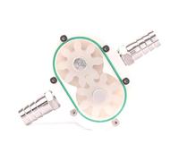 Akfldms Small Style Gear Pump 4L/Min for Filling Machine Honey Pump Viscous Liquid Sesame Paste Peanut Butter 8-Gears Pump