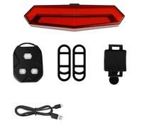 Akfldms Smart Bike Rear Light with Turn Signals Rechargeable Waterproof Bicycle Tail Light Remote Control