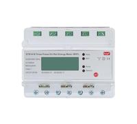 Akfldms Smart Electricity Meter TUYA WiFi Remote Prepaid Electricity Meter 3-Phase Rail Type Home Rlectricity Meter