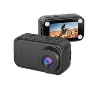 Akfldms SP02 2K Mini Thumb Action Camera Wearable Magnetic Sport Cam 1.47 Inch Portable Video Recorder for Outdoor Activities A