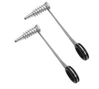 Akfldms Spiral Cutter in Stainless Steel, 2-Pack Piranha Design for Cutting for Potatoes, Veggies, Cucumbers,and Carrots