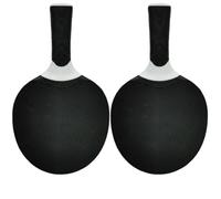 Akfldms Sports Goods Silicone Multi-Color Table Tennis Rackets Suitable for Beginners in Training and Competition Black