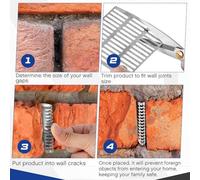 Akfldms Stainless Steel for Wall Weep Hole Covers 20 Pcs 2.75" by 2.8" Inserts for Bricks Blocks Stopping and Kneading Keep