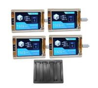 Akfldms Stand 4PCS 735KH/S + 4 Slots Bitcoin Crypto Solo Lottery Miner 2.8 Inch Smart Display Upgraded Version of NO Touch
