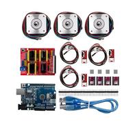 Akfldms Stepper Motor Driver Kit A4988/DRV8825 Expansion Board, Nema17 Compatible Ideal for 3D Printers & Robotics