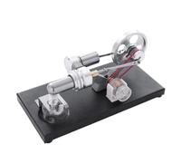 Akfldms Stirling Engine Model Kit-DIY Assembly with LED Lights Educational Physics Science Toy for Kids-Individual Parts Included