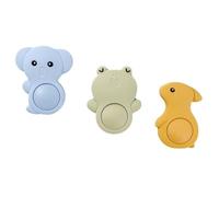 Akfldms Stop Cartoon Finger Door Pinch Guard 3 Pcs, Door Stopper Wall Protector Child Safety Guard