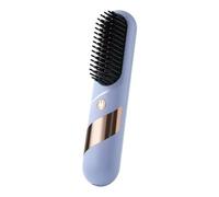 Akfldms Straight Hair Comb Comb Roll Straight Dual-Use Negative Ion Liquid Crystal Small Splint