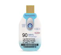 Akfldms Temperature Recorder USB Data Logger Disposable Waterproof 90 Days PDF Temp Food Seafood Transport