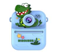 Akfldms Thermal Printer Digital Camera Digital Dual Camera HD 1080P Video Mini Color Display Dinosaur