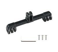 Akfldms TOUK Bicycle Light for Action Camera Mount Extended Out Front Bike Mount Dual Twin Mount Adapter Cycling Speedometer Bracket