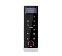 Akfldms Tuya WiFi Smart Door Lock Controller IP67 Waterproof with LCD Screen Fingerprint NFC IC Card WiFi APP Control