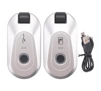 Akfldms UHF Wireless Guitar Transmission System Built-in Rechargeable Battery Transmitter Receiver for Electric Guitar