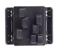 Akfldms Ukulele Chord Setter UKULELE Practice Aid Lazy Person'S UKLELE Playing and Singing Auxiliary Practice Device, One-Click String Presser