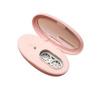 Akfldms Ultrasonic Contact Lenses Case Cleaner Portable Protein Removal Machine Efficient Tear Cleaning Container C