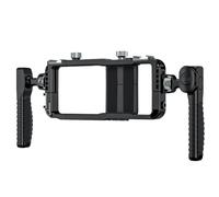 Akfldms Universal Smartphone Video Rig with Handles 67mm Filter Adapter- Phone Cage Included