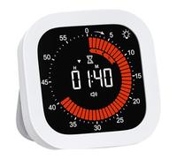 Akfldms Upgraded Visual Timer Rechargeable Digital Countdown Kitchen Cooking Timer Management Tool for Home School